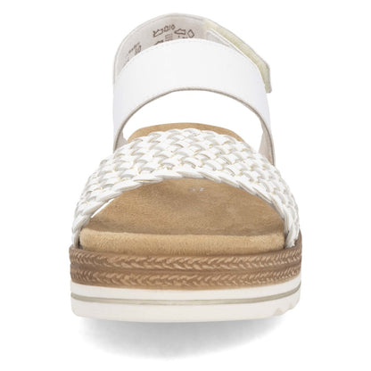 Remonte Ladies Woven Front Flat Sandal