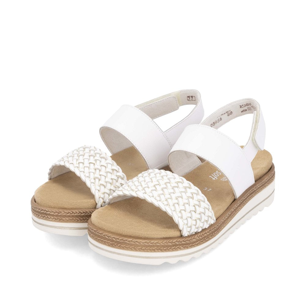 Remonte Ladies Woven Front Flat Sandal
