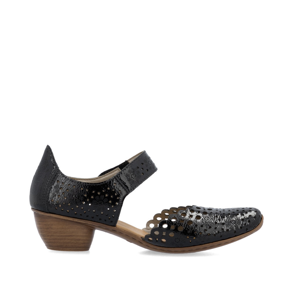 Rieker Ladies Laser Cut Mary Jane Shoe
