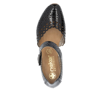 Rieker Ladies Laser Cut Mary Jane Shoe