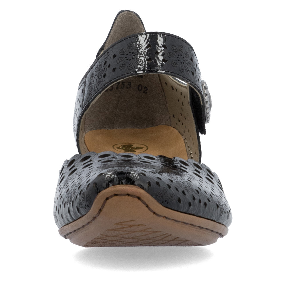 Rieker Ladies Laser Cut Mary Jane Shoe