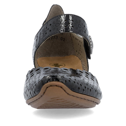 Rieker Ladies Laser Cut Mary Jane Shoe