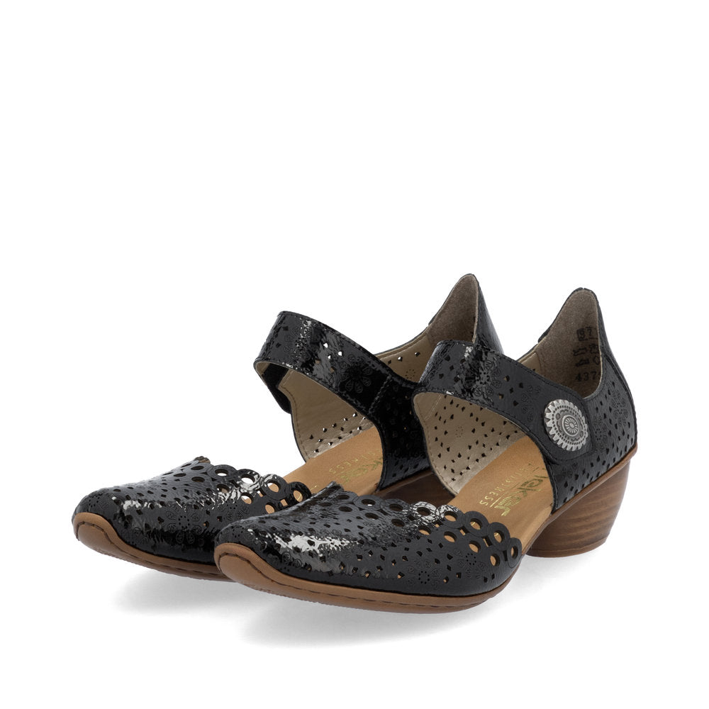 Rieker Ladies Laser Cut Mary Jane Shoe