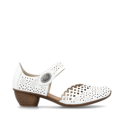 Rieker Ladies Laser Cut Mary Jane Shoe
