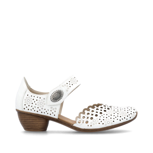 Rieker Ladies Laser Cut Mary Jane Shoe