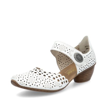 Rieker Ladies Laser Cut Mary Jane Shoe