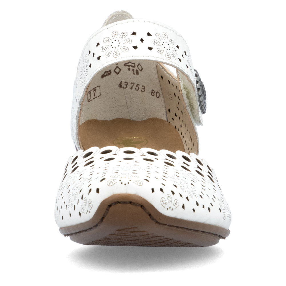 Rieker Ladies Laser Cut Mary Jane Shoe