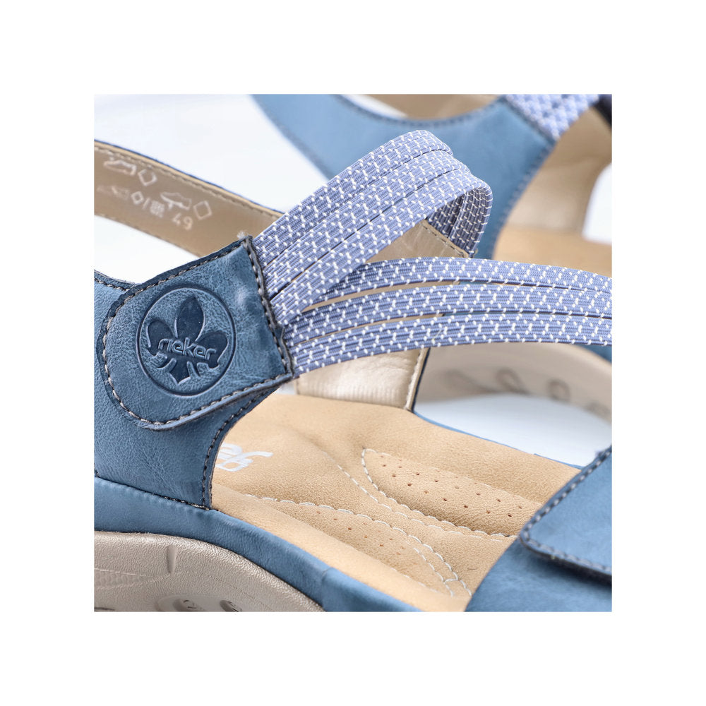 Rieker Ladies Adjustable Strap Flat Sandal