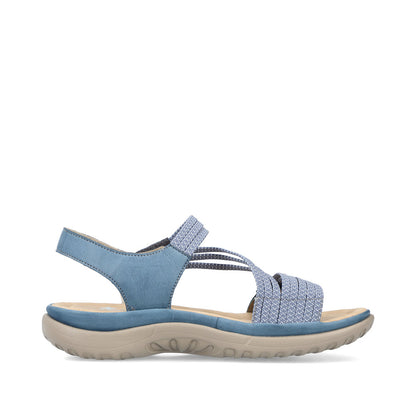Rieker Ladies Adjustable Strap Flat Sandal