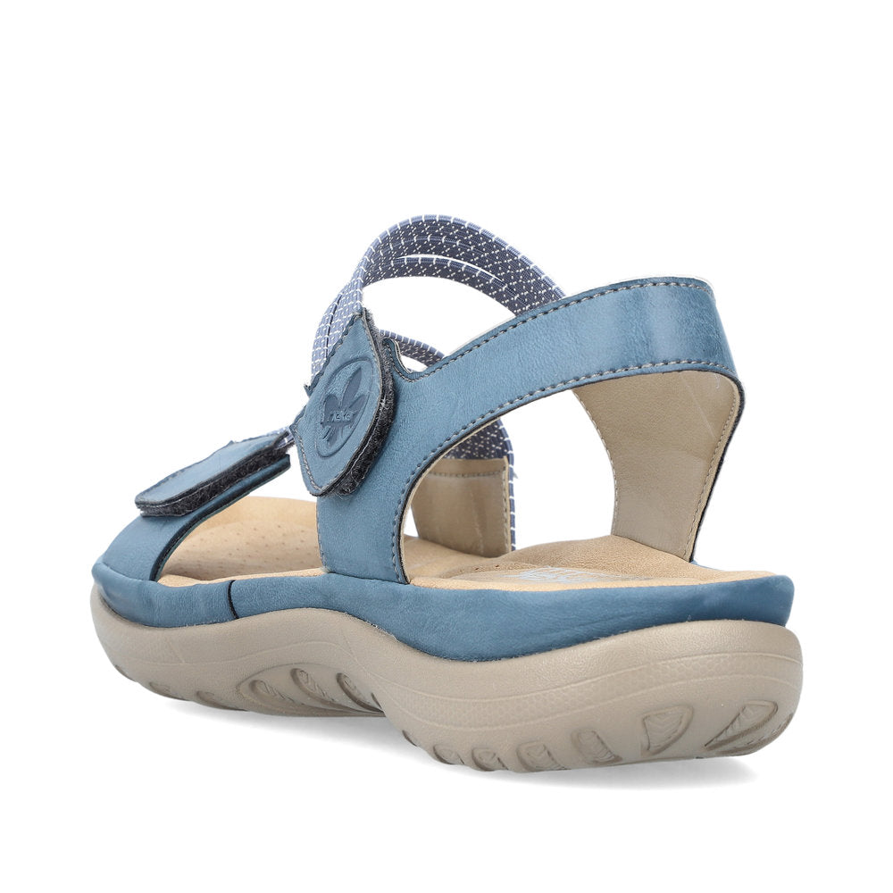 Rieker Ladies Adjustable Strap Flat Sandal