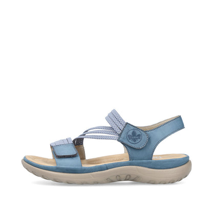 Rieker Ladies Adjustable Strap Flat Sandal