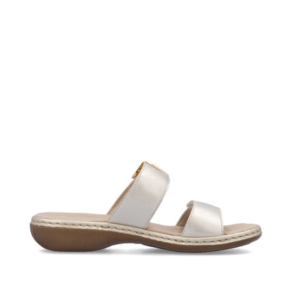 Rieker Ladies Velcro Backless Sandal