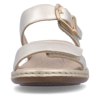 Rieker Ladies Velcro Backless Sandal