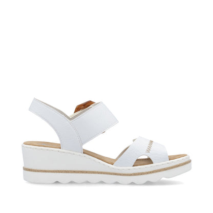 Rieker Ladies Wedge Buckle Sandal