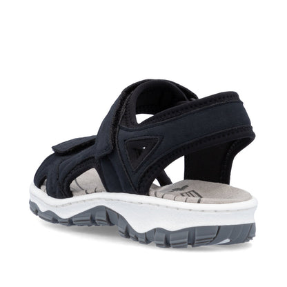 Rieker Ladies Velcro Adjustable Walking Sandal