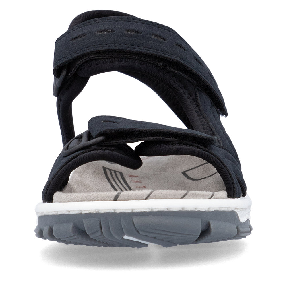 Rieker Ladies Velcro Adjustable Walking Sandal