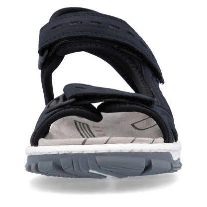 Rieker Ladies Velcro Adjustable Walking Sandal