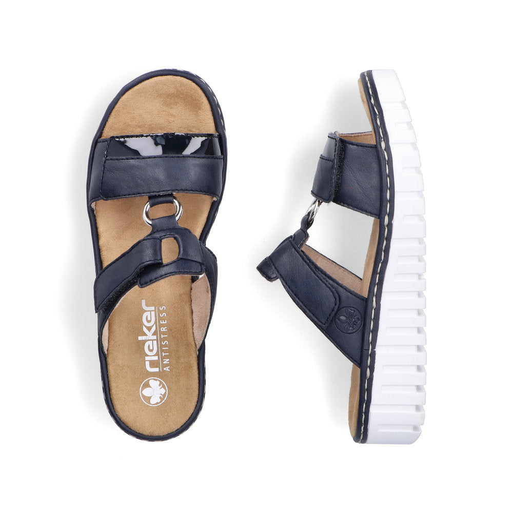 Rieker Ladies Adjustable Strap Backless Sandal