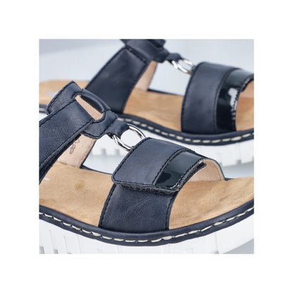 Rieker Ladies Adjustable Strap Backless Sandal