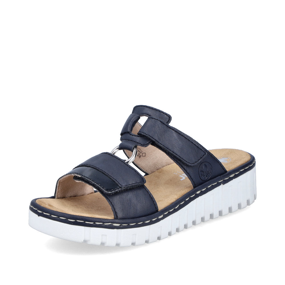 Rieker Ladies Adjustable Strap Backless Sandal