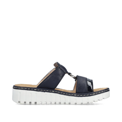 Rieker Ladies Adjustable Strap Backless Sandal