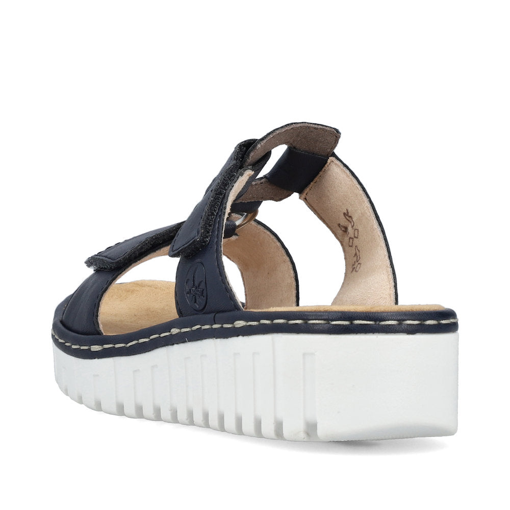Rieker Ladies Adjustable Strap Backless Sandal