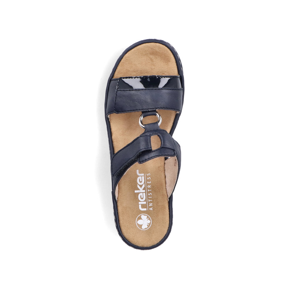 Rieker Ladies Adjustable Strap Backless Sandal