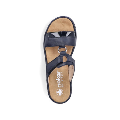 Rieker Ladies Adjustable Strap Backless Sandal