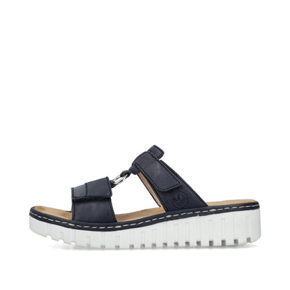 Rieker Ladies Adjustable Strap Backless Sandal