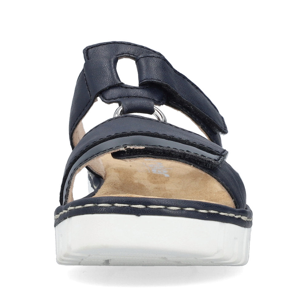 Rieker Ladies Adjustable Strap Backless Sandal
