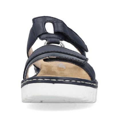 Rieker Ladies Adjustable Strap Backless Sandal
