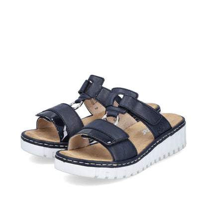 Rieker Ladies Adjustable Strap Backless Sandal
