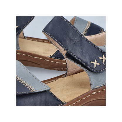 Rieker Ladies Flat Velcro Sandal