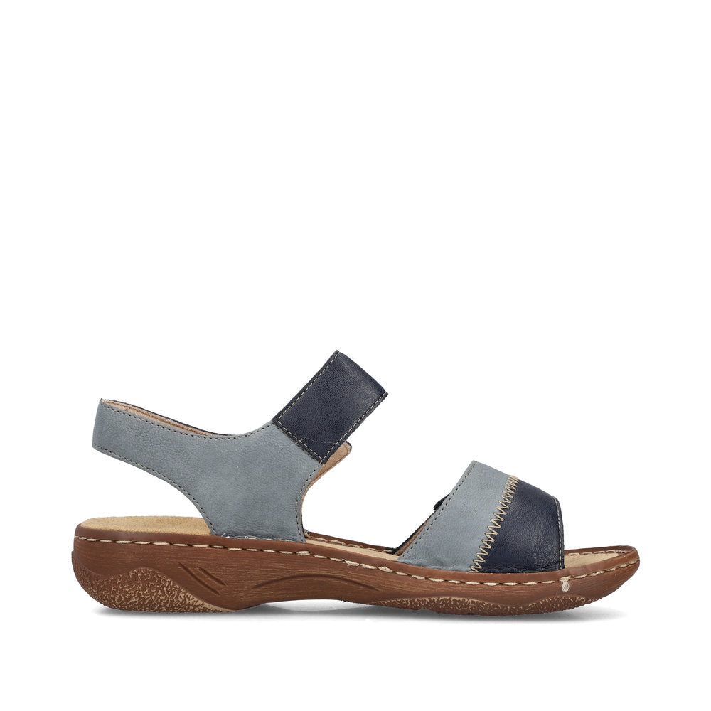 Rieker Ladies Flat Velcro Sandal