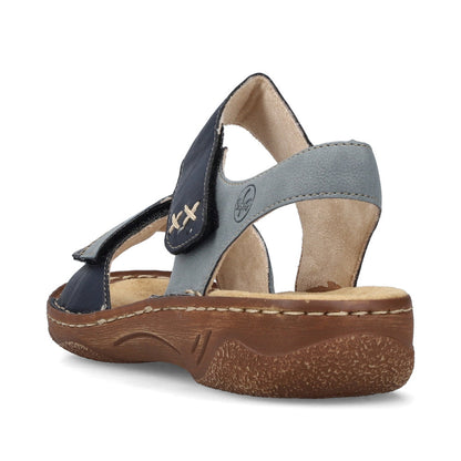 Rieker Ladies Flat Velcro Sandal