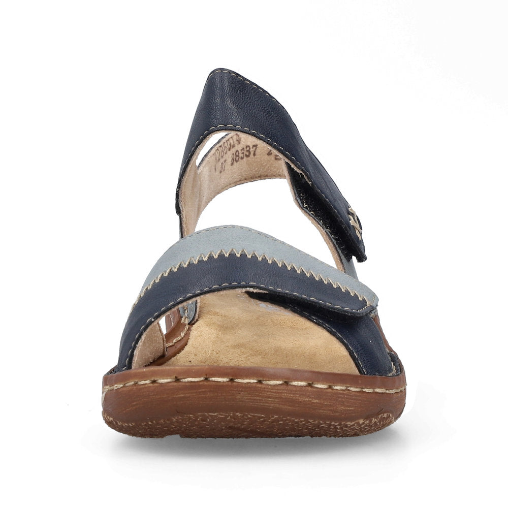 Rieker Ladies Flat Velcro Sandal