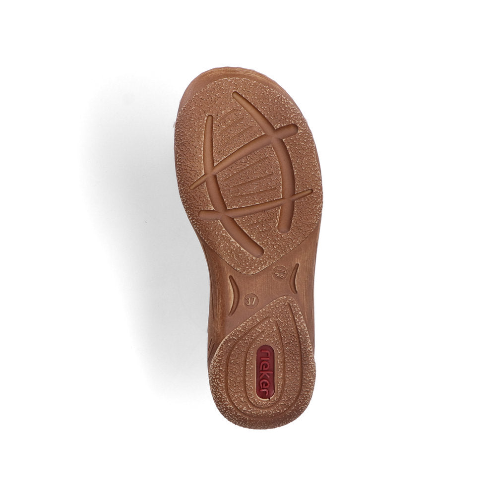 Rieker Ladies Flat Velcro Sandal