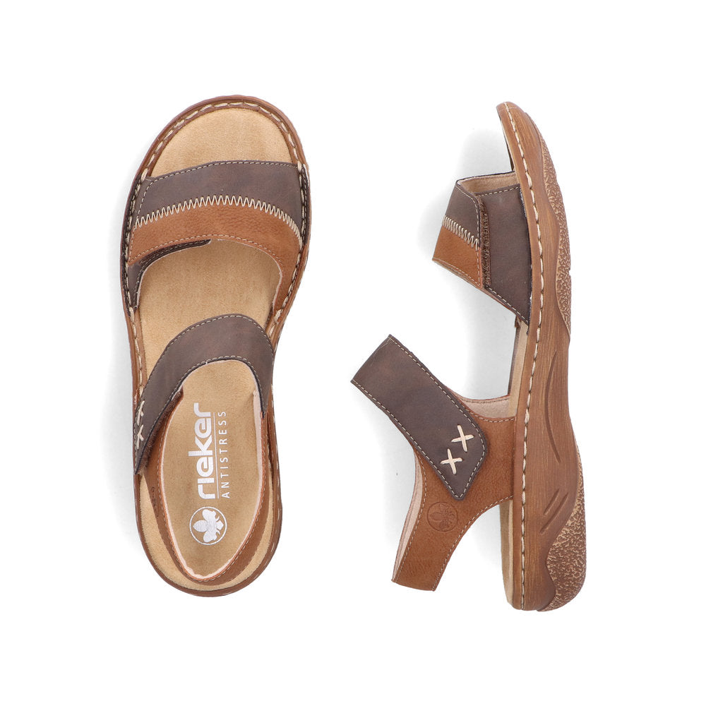 Rieker Ladies Velcro Sandal