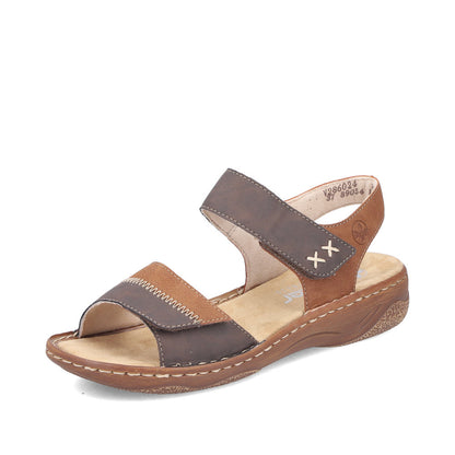 Rieker Ladies Velcro Sandal