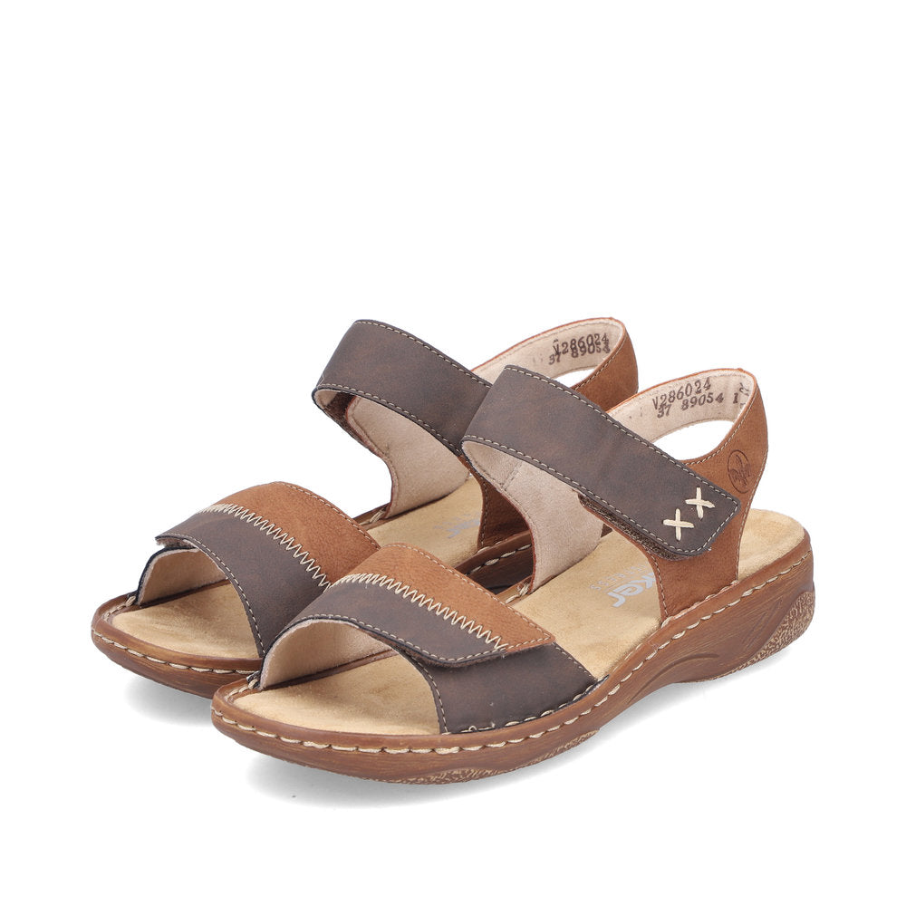 Rieker Ladies Velcro Sandal