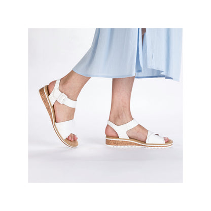 Rieker Ladies Twisted Front Low Sandal
