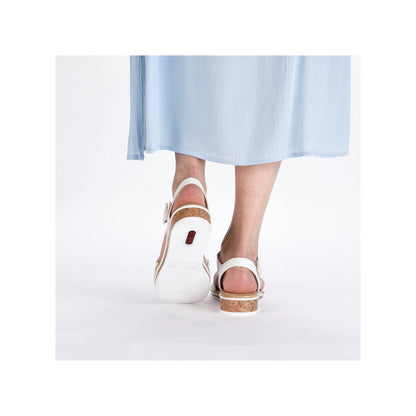Rieker Ladies Twisted Front Low Sandal