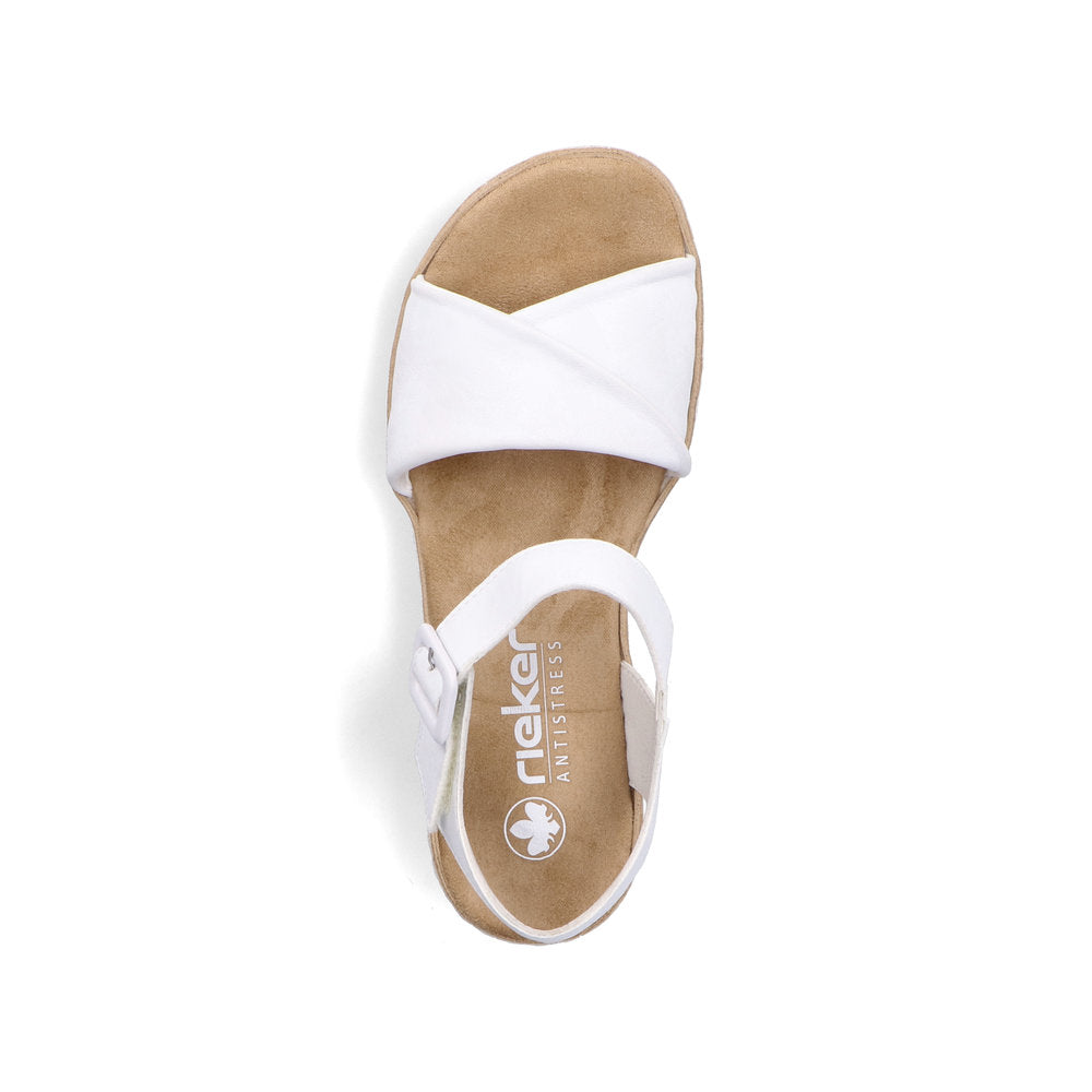 Rieker Ladies Twisted Front Low Sandal