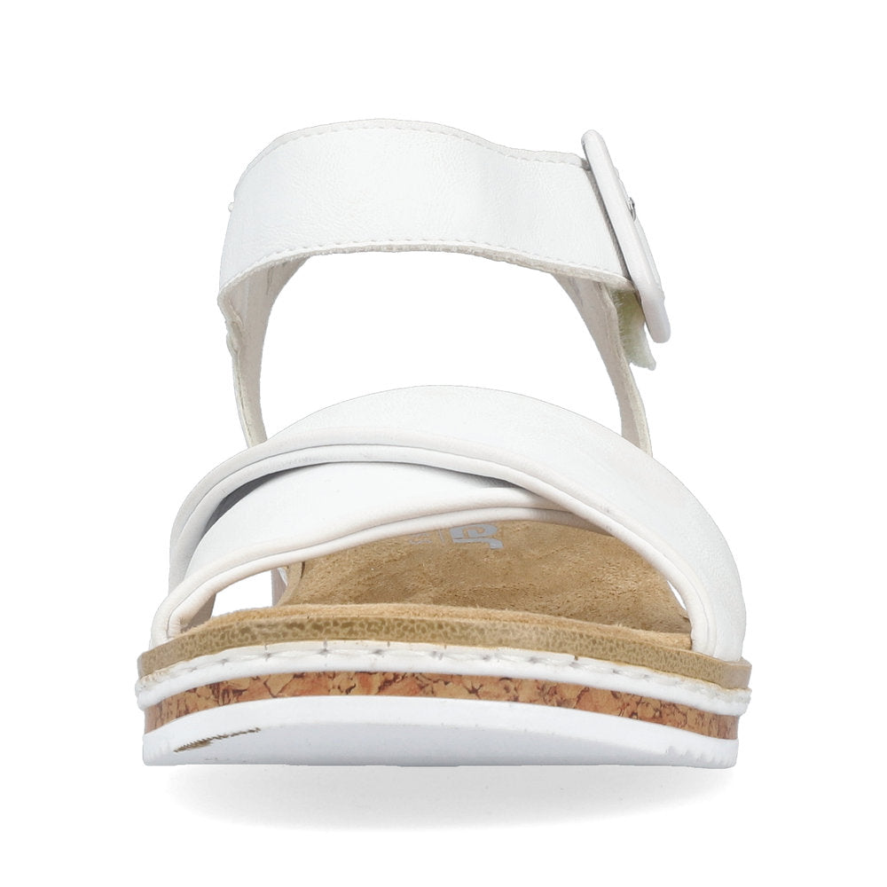 Rieker Ladies Twisted Front Low Sandal