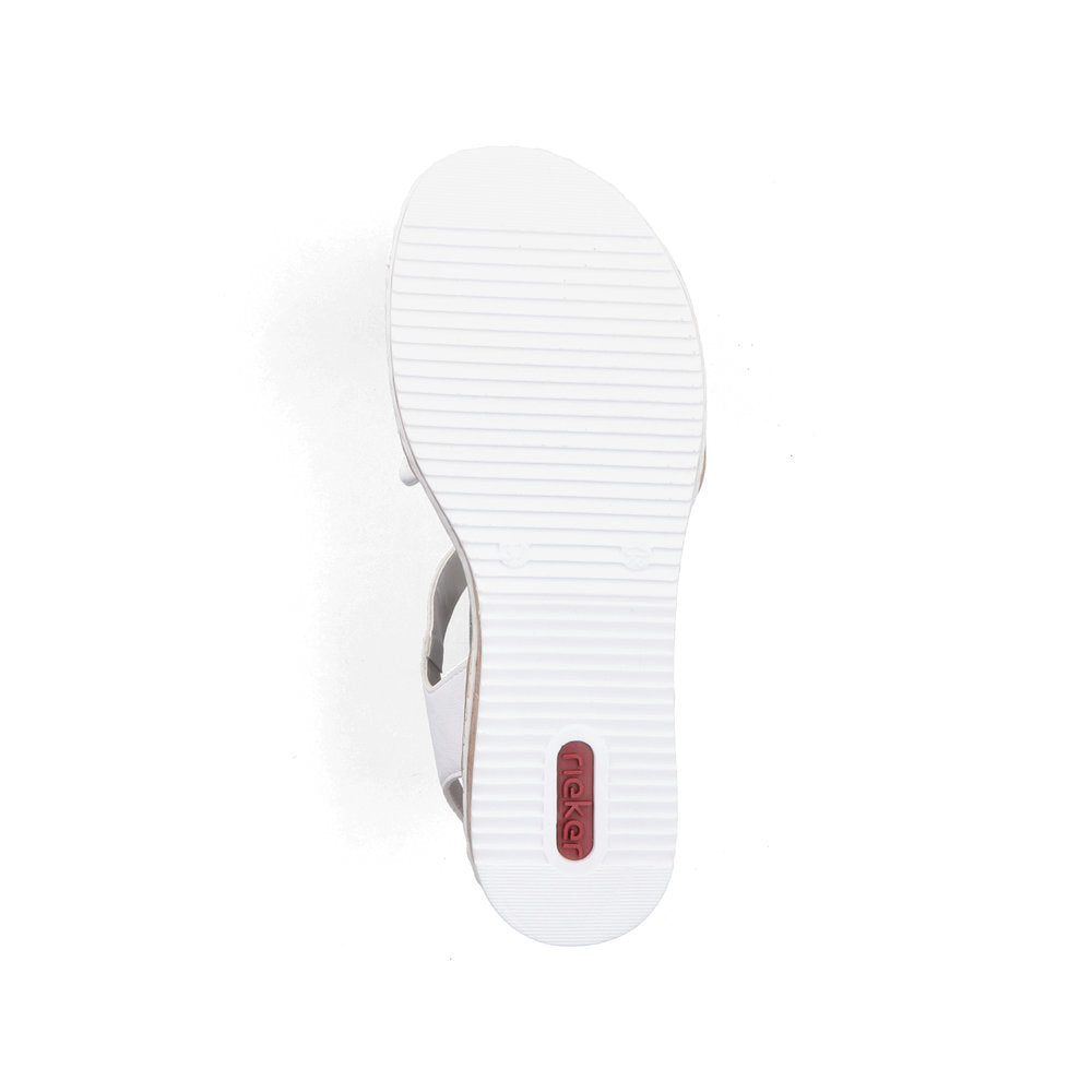 Rieker Ladies Twisted Front Low Sandal