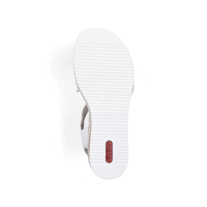 Rieker Ladies Twisted Front Low Sandal