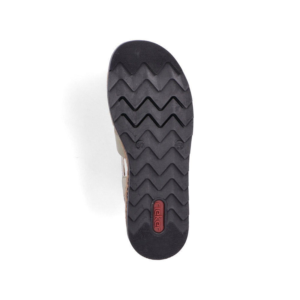 Rieker Ladies Gladiator Flatform Sandal