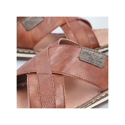 Rieker Mens Cross Front Backless Sandal