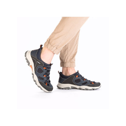 Rieker Mens Pull On Sneaker