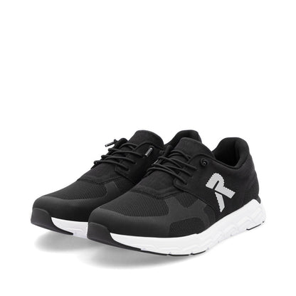 Rieker Mens Lightweight Bungee Lace Sneaker